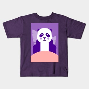 Panda Illustration for Kids Kids T-Shirt